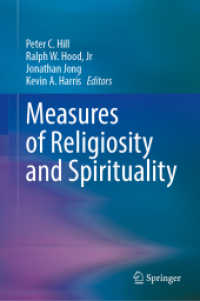 Measures of Religiosity and Spirituality