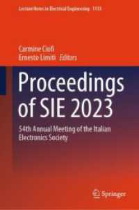 Proceedings of SIE 2023 : 54th Annual Meeting of the Italian Electronics Society (Lecture Notes in Electrical Engineering)
