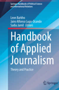 Handbook of Applied Journalism : Theory and Practice (Springer Handbooks of Political Science and International Relations)