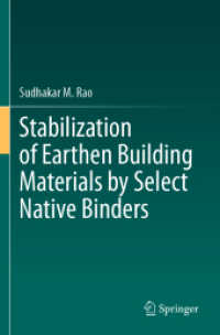 Stabilization of Earthen Building Materials by Select Native Binders