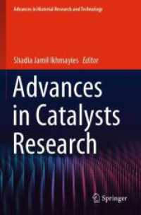 Advances in Catalysts Research (Advances in Material Research and Technology)
