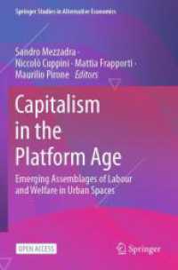 Capitalism in the Platform Age : Emerging Assemblages of Labour and Welfare in Urban Spaces (Springer Studies in Alternative Economics)
