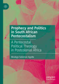 Prophecy and Politics in South African Pentecostalism : A Pentecostal Political Theology in Postcolonial Africa