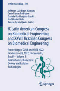 IX Latin American Congress on Biomedical Engineering and XXVIII Brazilian Congress on Biomedical Engineering : Proceedings of CLAIB and CBEB 2022, October 24-28, 2022, Florianópolis, Brazil—Volume 3: Biomechanics, Biomedical Devices and As