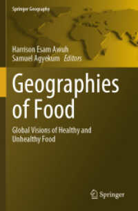 Geographies of Food : Global Visions of Healthy and Unhealthy Food (Springer Geography)