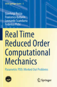 Real Time Reduced Order Computational Mechanics : Parametric PDEs Worked Out Problems (Sissa Springer Series)