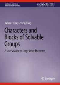 Characters and Blocks of Solvable Groups : A User's Guide to Large Orbit Theorems (Synthesis Lectures on Mathematics & Statistics)