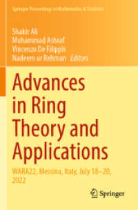 Advances in Ring Theory and Applications : WARA22, Messina, Italy, July 18-20, 2022 (Springer Proceedings in Mathematics & Statistics)
