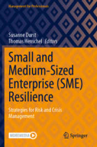 Small and Medium-Sized Enterprise (SME) Resilience : Strategies for Risk and Crisis Management (Management for Professionals)