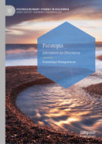 Paratopia : Literature as Discourse (Postdisciplinary Studies in Discourse)