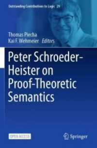 Peter Schroeder-Heister on Proof-Theoretic Semantics (Outstanding Contributions to Logic)