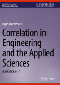 Correlation in Engineering and the Applied Sciences : Applications in R (Synthesis Lectures on Mathematics & Statistics)
