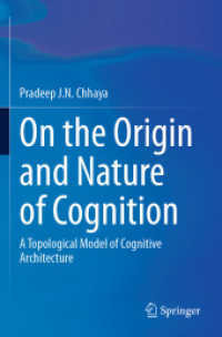 On the Origin and Nature of Cognition : A Topological Model of Cognitive Architecture