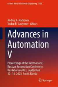 Advances in Automation V : Proceedings of the International Russian Automation Conference, RusAutoCon2023, September 10-16, 2023, Sochi, Russia (Lecture Notes in Electrical Engineering)