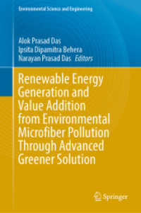 Renewable Energy Generation and Value Addition from Environmental Microfiber Pollution through Advanced Greener Solution (Environmental Science and Engineering)