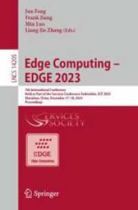 Edge Computing - EDGE 2023 : 7th International Conference, Held as Part of the Services Conference Federation, SCF 2023 Shenzhen, China, December 17-18, 2023, Proceedings (Lecture Notes in Computer Science)