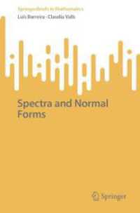 Spectra and Normal Forms (Springerbriefs in Mathematics)