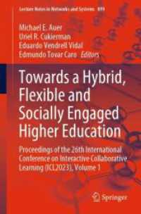 Towards a Hybrid, Flexible and Socially Engaged Higher Education : Proceedings of the 26th International Conference on Interactive Collaborative Learning (ICL2023), Volume 1 (Lecture Notes in Networks and Systems)