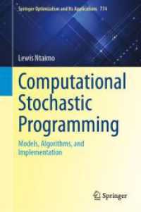 Computational Stochastic Programming : Models, Algorithms, and Implementation (Springer Optimization and Its Applications)