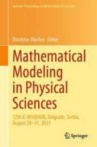 Mathematical Modeling in Physical Sciences : 12th IC-MSQUARE, Belgrade, Serbia, August 28-31, 2023 (Springer Proceedings in Mathematics & Statistics)
