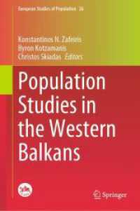 Population Studies in the Western Balkans (European Studies of Population)