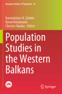 Population Studies in the Western Balkans (European Studies of Population)