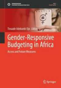 Gender-Responsive Budgeting in Africa : Access and Future Measures (Sustainable Development Goals Series)