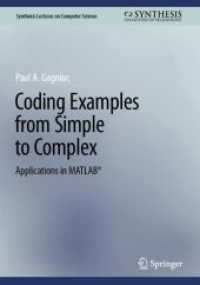 Coding Examples from Simple to Complex : Applications in MATLAB® (Synthesis Lectures on Computer Science)