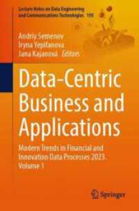 Data-Centric Business and Applications : Modern Trends in Financial and Innovation Data Processes 2023. Volume 1 (Lecture Notes on Data Engineering and Communications Technologies)