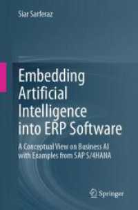 Embedding Artificial Intelligence into ERP Software : A Conceptual View on Business AI with Examples from SAP S/4HANA
