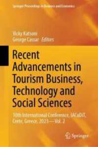 Recent Advancements in Tourism Business, Technology and Social Sciences : 10th International Conference, IACuDiT, Crete, Greece, 2023 - Vol. 2 (Springer Proceedings in Business and Economics)