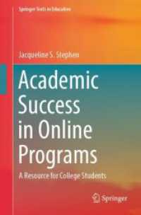 Academic Success in Online Programs : A Resource for College Students (Springer Texts in Education)