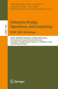 Enterprise Design, Operations, and Computing. EDOC 2023 Workshops : IDAMS, iRESEARCH, MIDas4CS, SoEA4EE, EDOC Forum, Demonstrations Track and Doctoral Consortium, Groningen, the Netherlands, October 30-November 3, 2023, Revised Selected Papers (Lectu