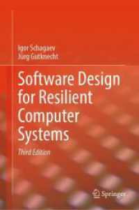 Software Design for Resilient Computer Systems （3RD）