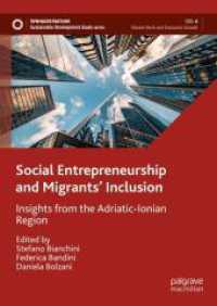 Social Entrepreneurship and Migrants' Inclusion : Insights from the Adriatic-Ionian Region (Sustainable Development Goals Series)