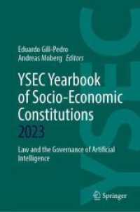 YSEC Yearbook of Socio-Economic Constitutions 2023 : Law and the Governance of Artificial Intelligence (Ysec Yearbook of Socio-economic Constitutions)