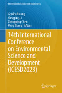 14th International Conference on Environmental Science and Development (ICESD2023) (Environmental Science and Engineering) （2024）