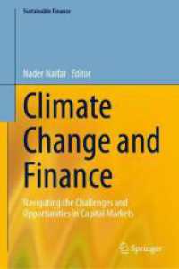 Climate Change and Finance : Navigating the Challenges and Opportunities in Capital Markets (Sustainable Finance)