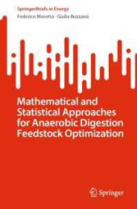 Mathematical and Statistical Approaches for Anaerobic Digestion Feedstock Optimization (Springerbriefs in Energy)