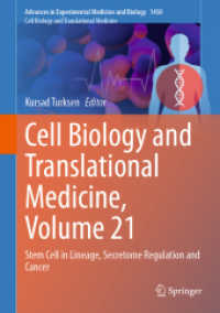 Cell Biology and Translational Medicine, Volume 21 : Stem Cell in Lineage, Secretome Regulation and Cancer (Cell Biology and Translational Medicine)