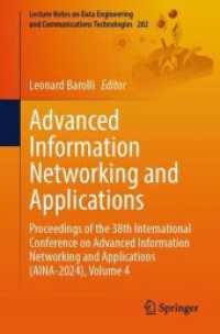 Advanced Information Networking and Applications : Proceedings of the 38th International Conference on Advanced Information Networking and Applications (AINA-2024), Volume 4 (Lecture Notes on Data Engineering and Communications Technologies)