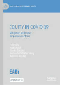 EQUITY IN COVID-19 : Mitigation and Policy Responses in Africa (Eadi Global Development Series) （2024）
