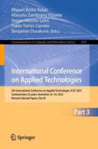 International Conference on Applied Technologies : 5th International Conference on Applied Technologies, ICAT 2023, Samborondon, Ecuador, November 22-24, 2023, Revised Selected Papers, Part III (Communications in Computer and Information Science)