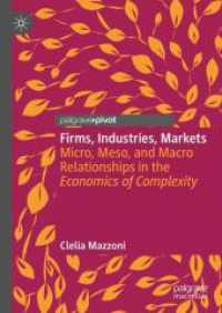 Firms, Industries, Markets : Micro, Meso, and Macro Relationships in the Economics of Complexity （2024）