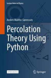 Percolation Theory Using Python (Lecture Notes in Physics) （2024）