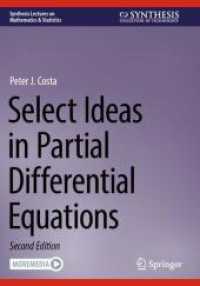 Select Ideas in Partial Differential Equations : DE (Synthesis Lectures on Mathematics & Statistics)
