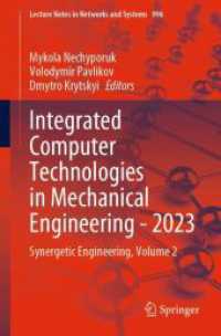 Integrated Computer Technologies in Mechanical Engineering - 2023 : Synergetic Engineering, Volume 2 (Lecture Notes in Networks and Systems)