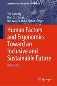 Human Factors and Ergonomics toward an Inclusive and Sustainable Future : HFEM 2023 (Springer Series in Design and Innovation)