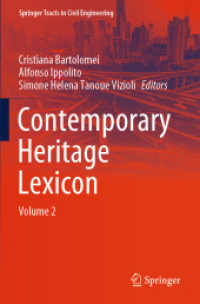 Contemporary Heritage Lexicon : Volume 2 (Springer Tracts in Civil Engineering)