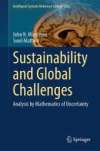 Sustainability and Global Challenges : Analysis by Mathematics of Uncertainty (Intelligent Systems Reference Library)